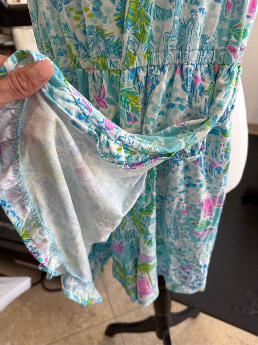 Lilly Pulitzer Analee One piece romper Womens Small - Picture 3 of 6